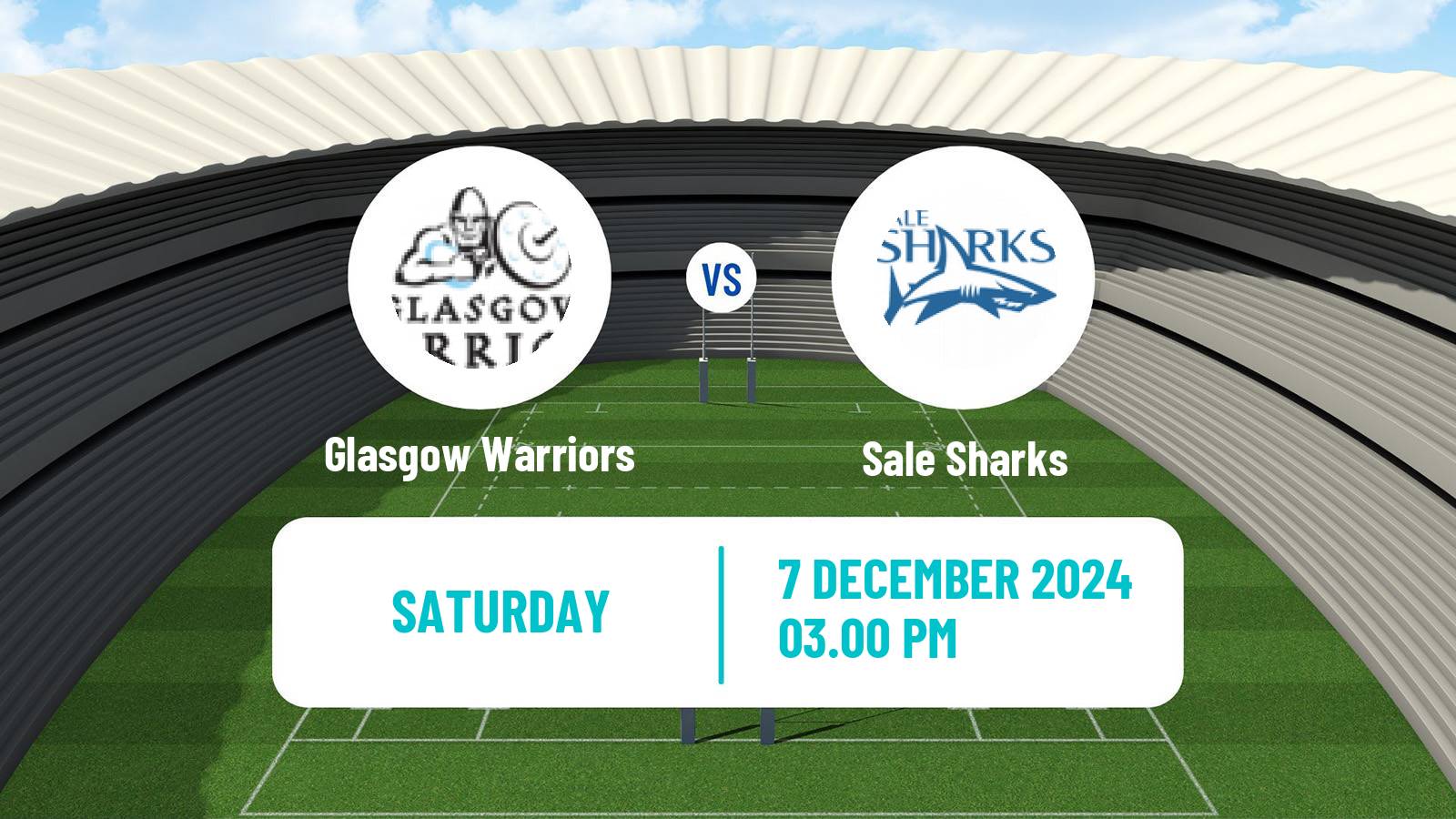 Rugby union European Rugby Champions Cup Glasgow Warriors - Sale Sharks