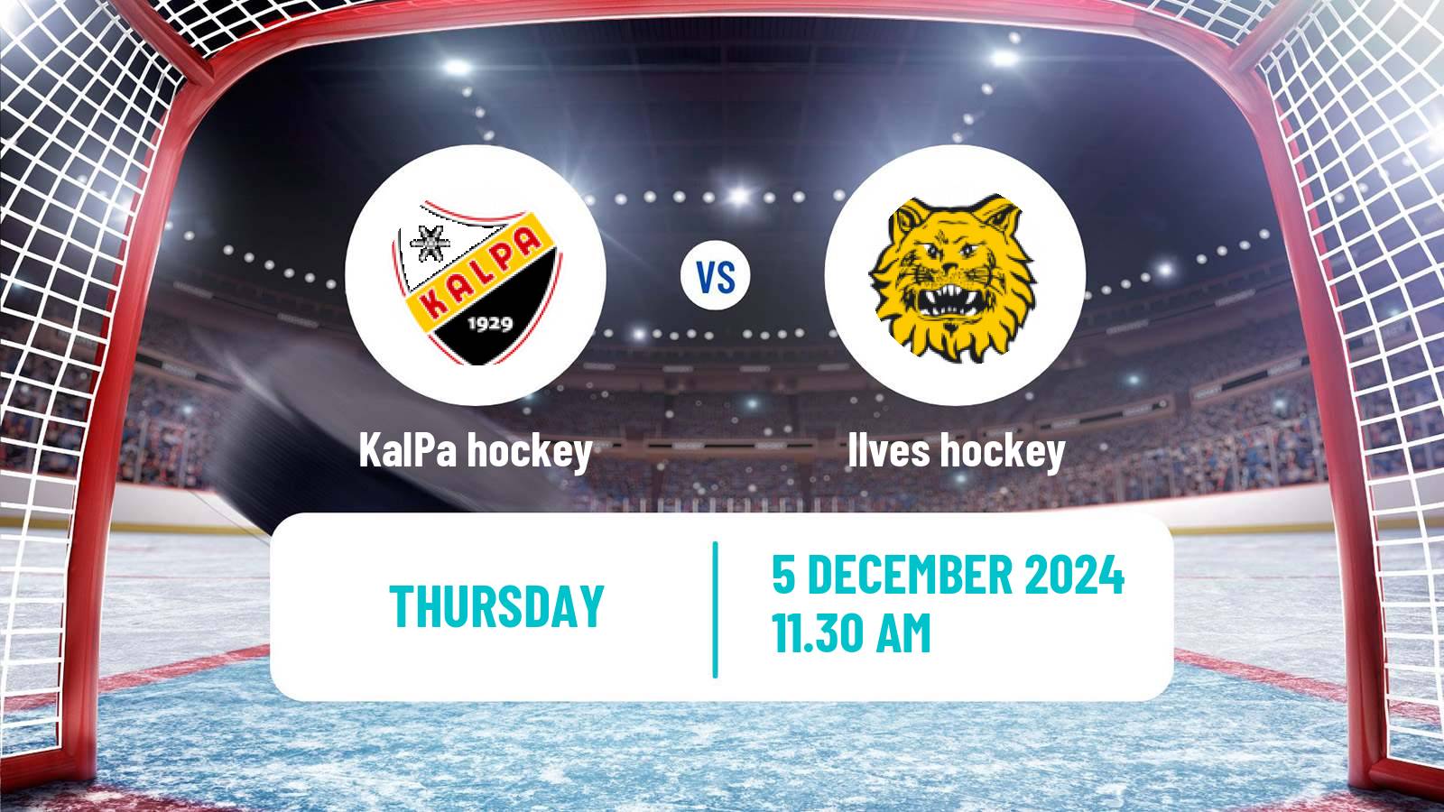 Hockey Finnish SM-liiga KalPa - Ilves