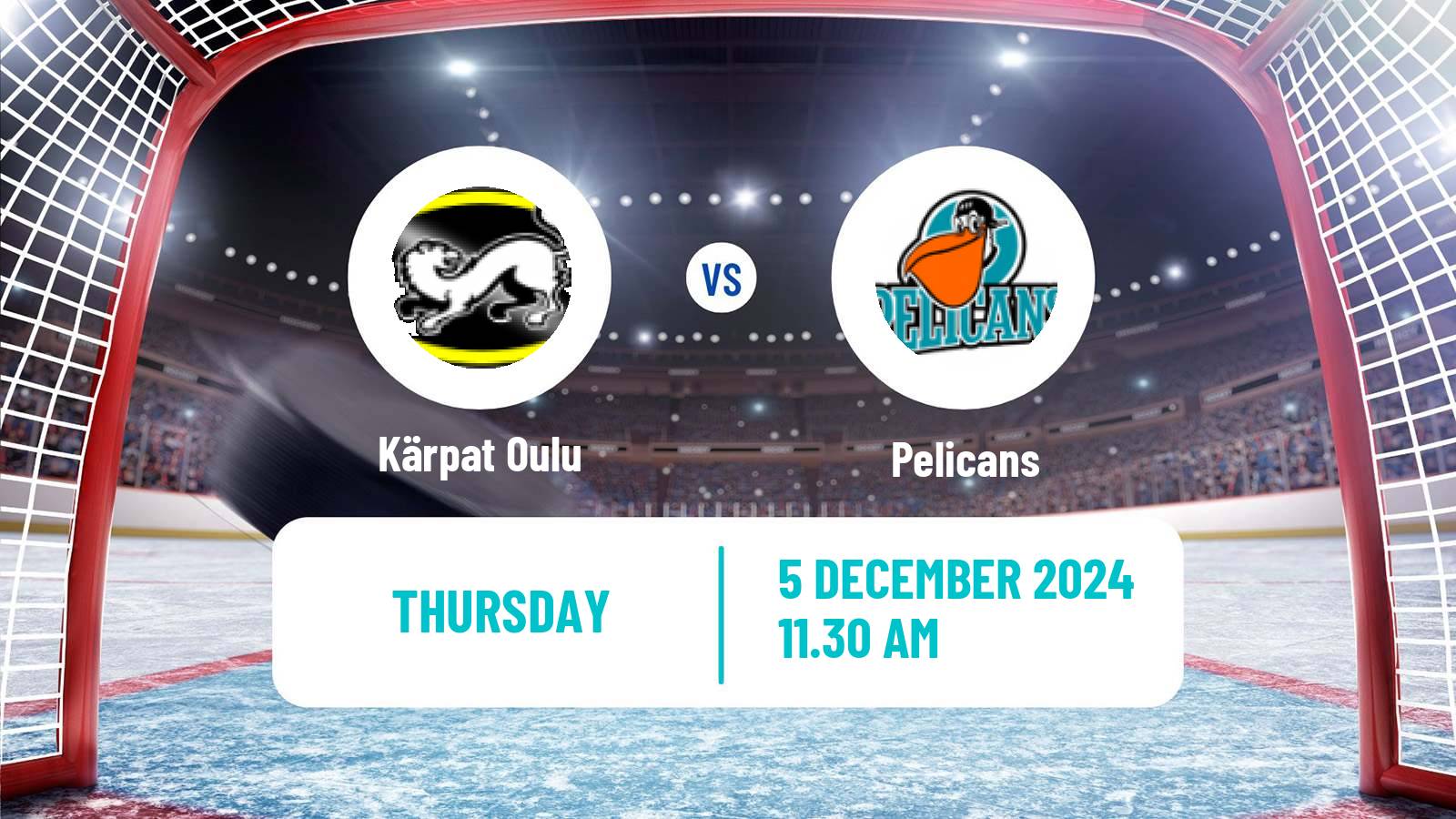 Hockey Finnish SM-liiga Kärpät - Pelicans