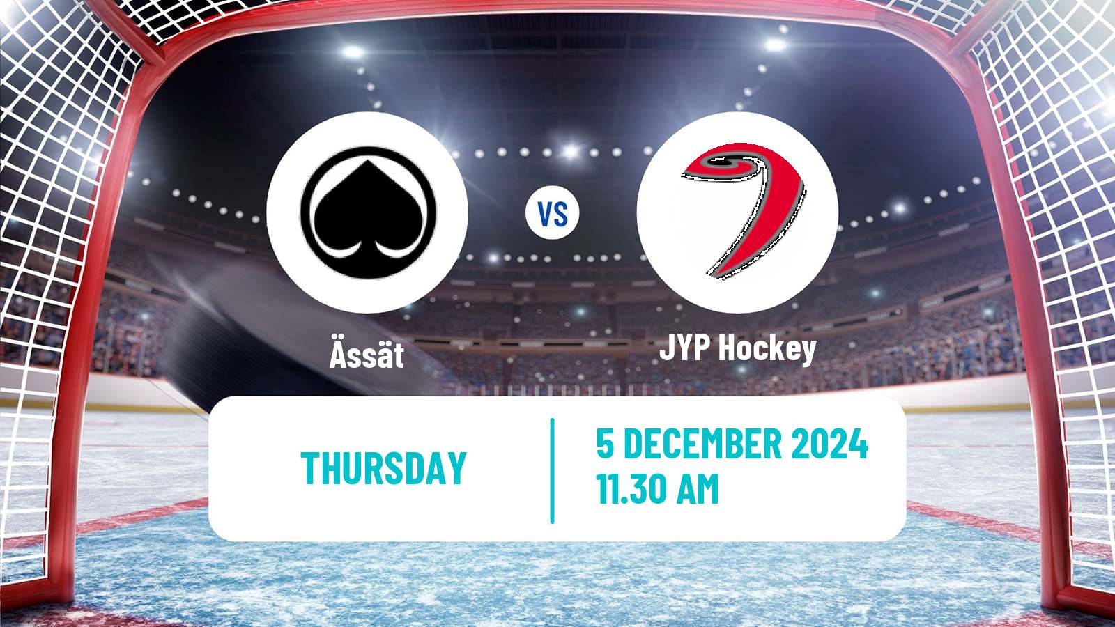 Hockey Finnish SM-liiga Ässät - JYP