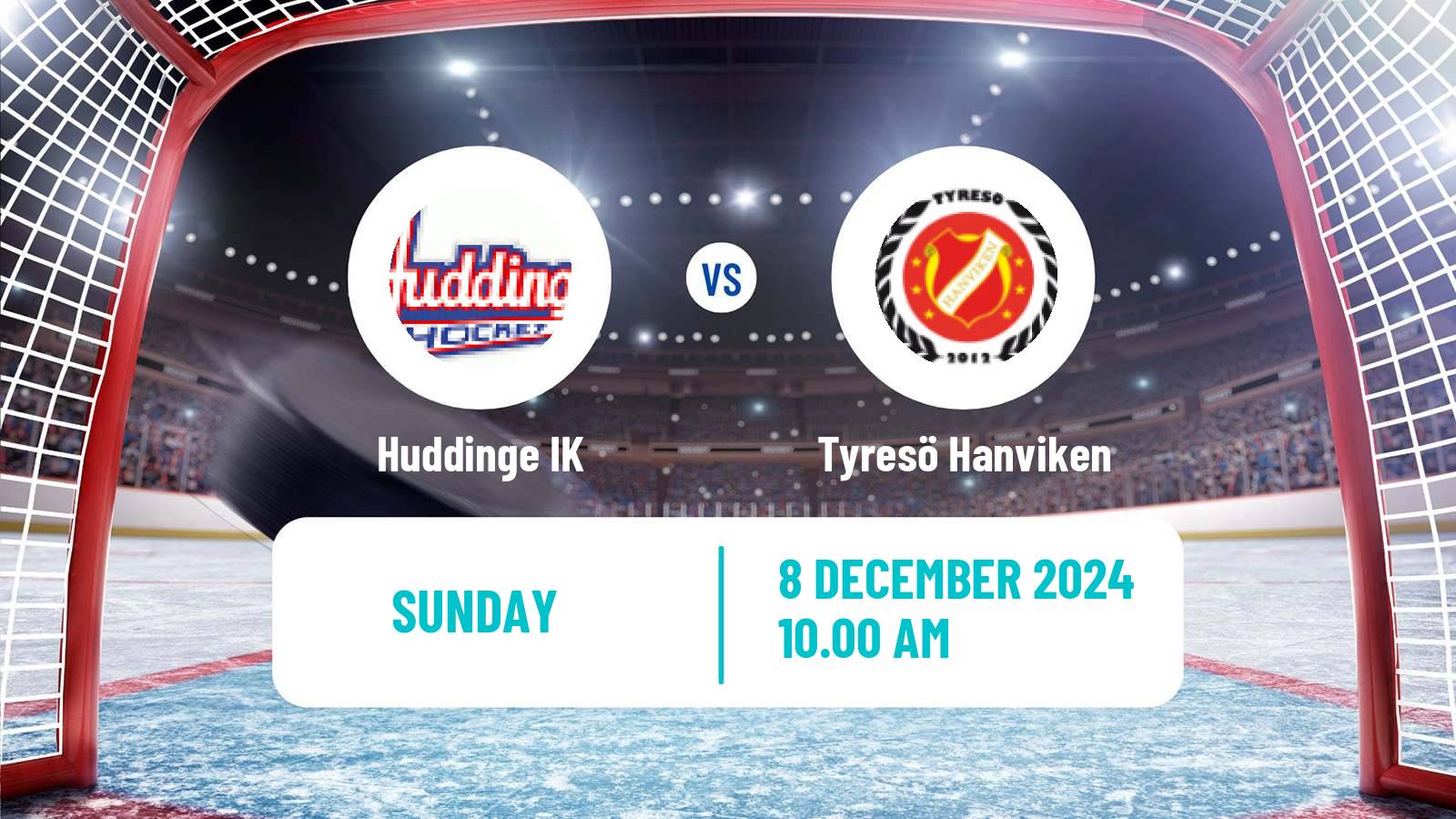 Hockey Swedish HockeyEttan Ostra Huddinge - Tyresö Hanviken