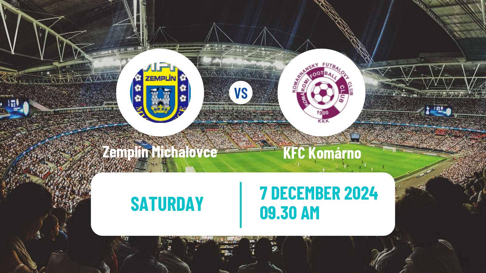 Soccer Slovak Superliga Zemplín Michalovce - Komárno