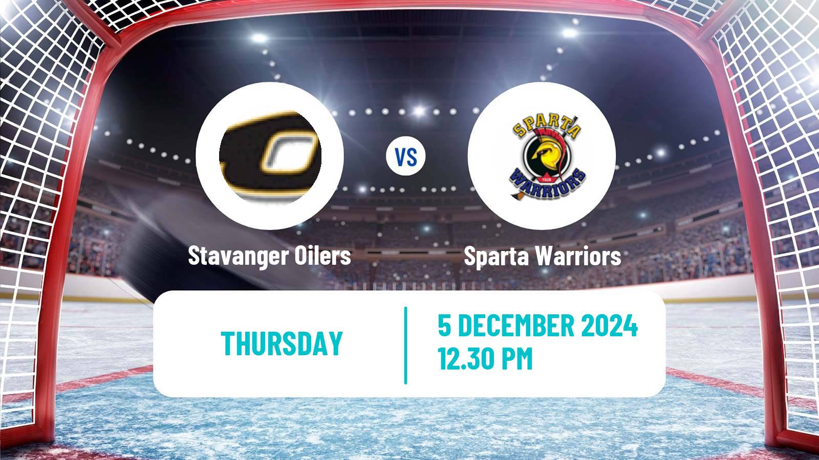 Hockey Norwegian Ligaen Hockey Stavanger Oilers - Sparta Warriors