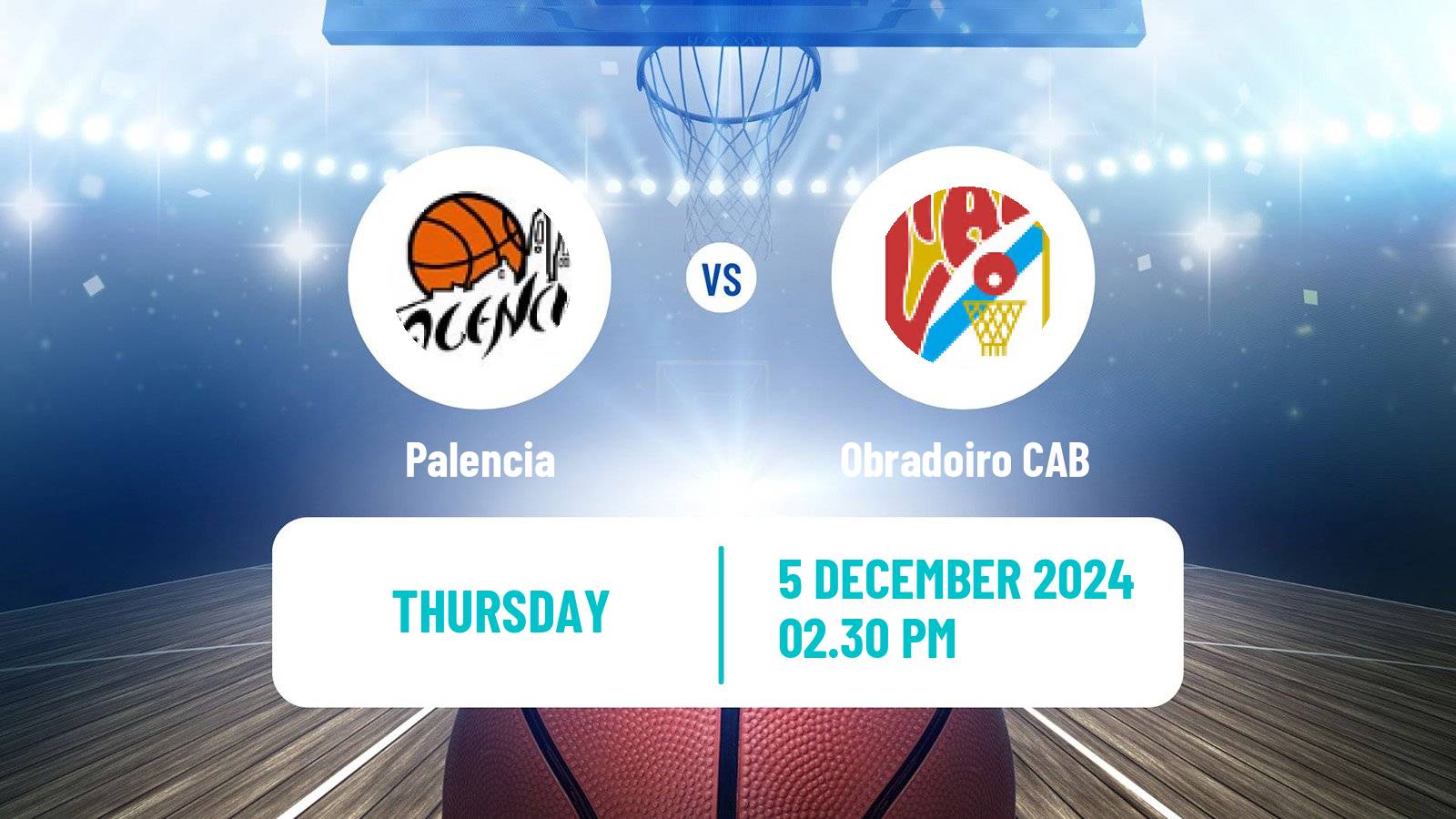 Basketball Spanish LEB Oro Palencia - Obradoiro CAB