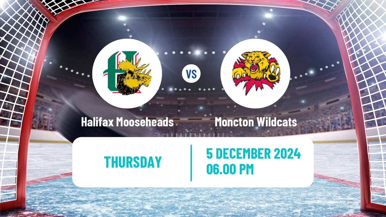 Hockey QMJHL Halifax Mooseheads - Moncton Wildcats