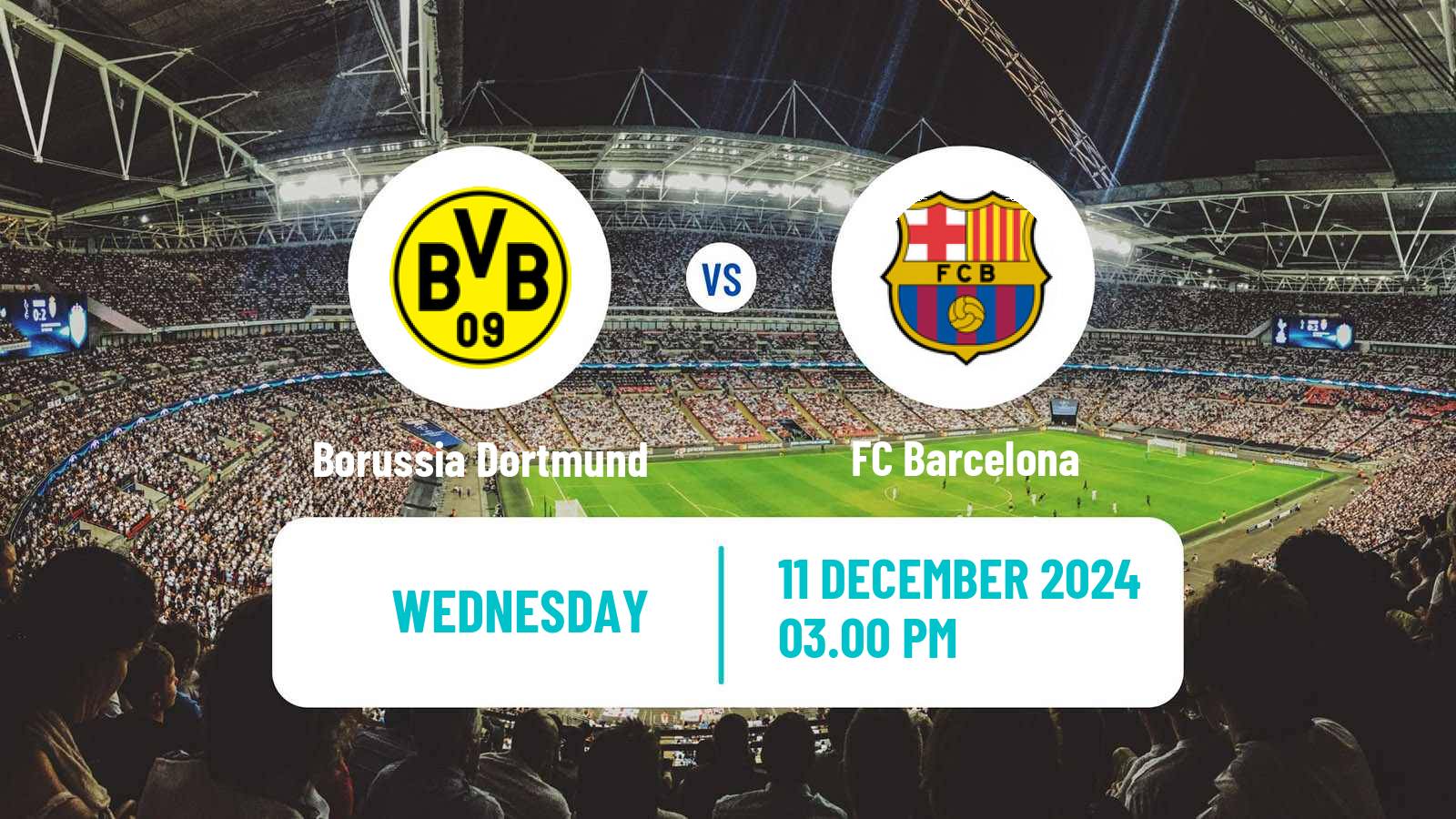 Soccer UEFA Champions League Borussia Dortmund - Barcelona