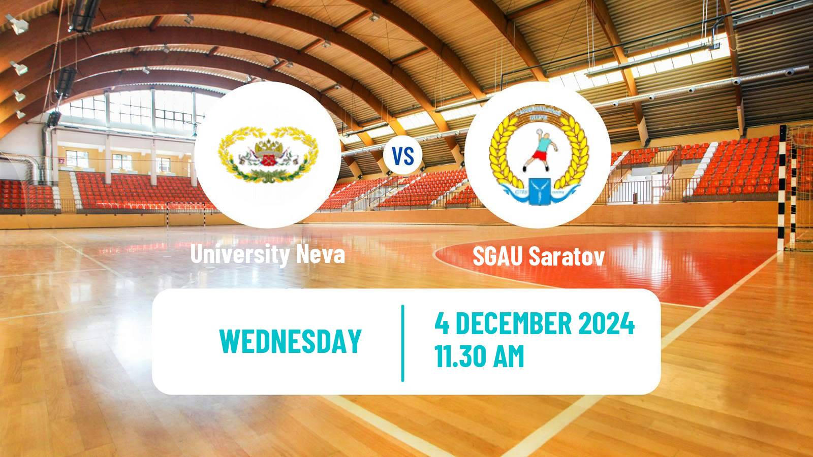 Handball Russian Superleague Handball University Neva - SGAU Saratov