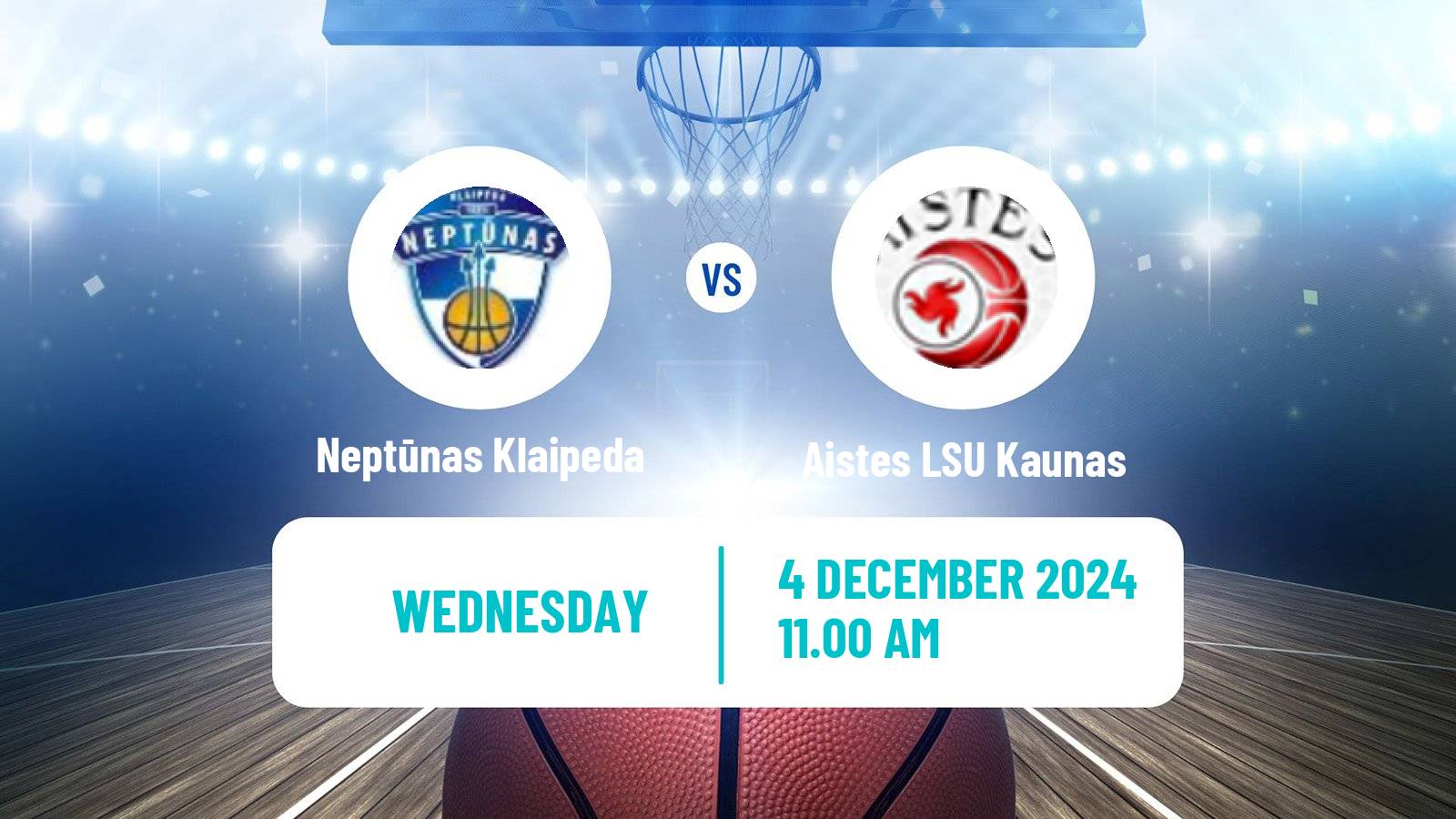 Basketball Lietuvos LMKL Women Neptūnas Klaipeda - Aistes LSU Kaunas