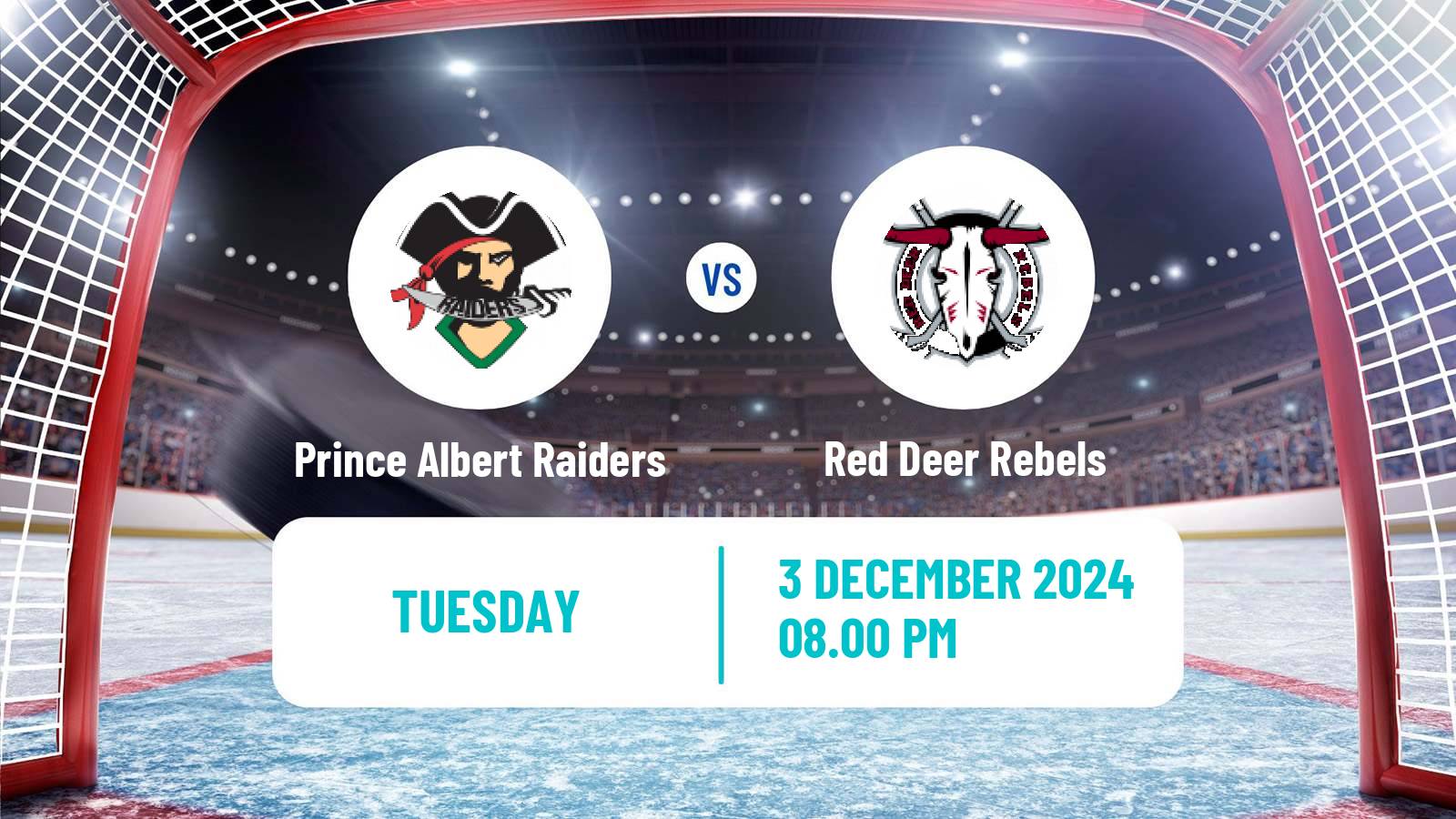 Hockey WHL Prince Albert Raiders - Red Deer Rebels