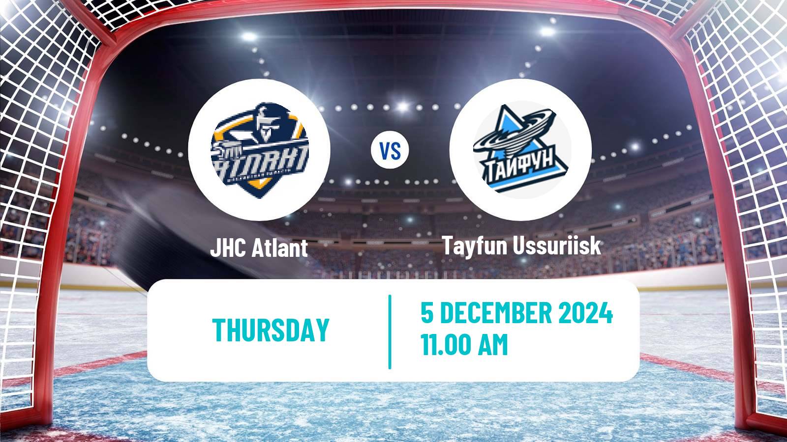 Hockey MHL Atlant - Tayfun Ussuriisk