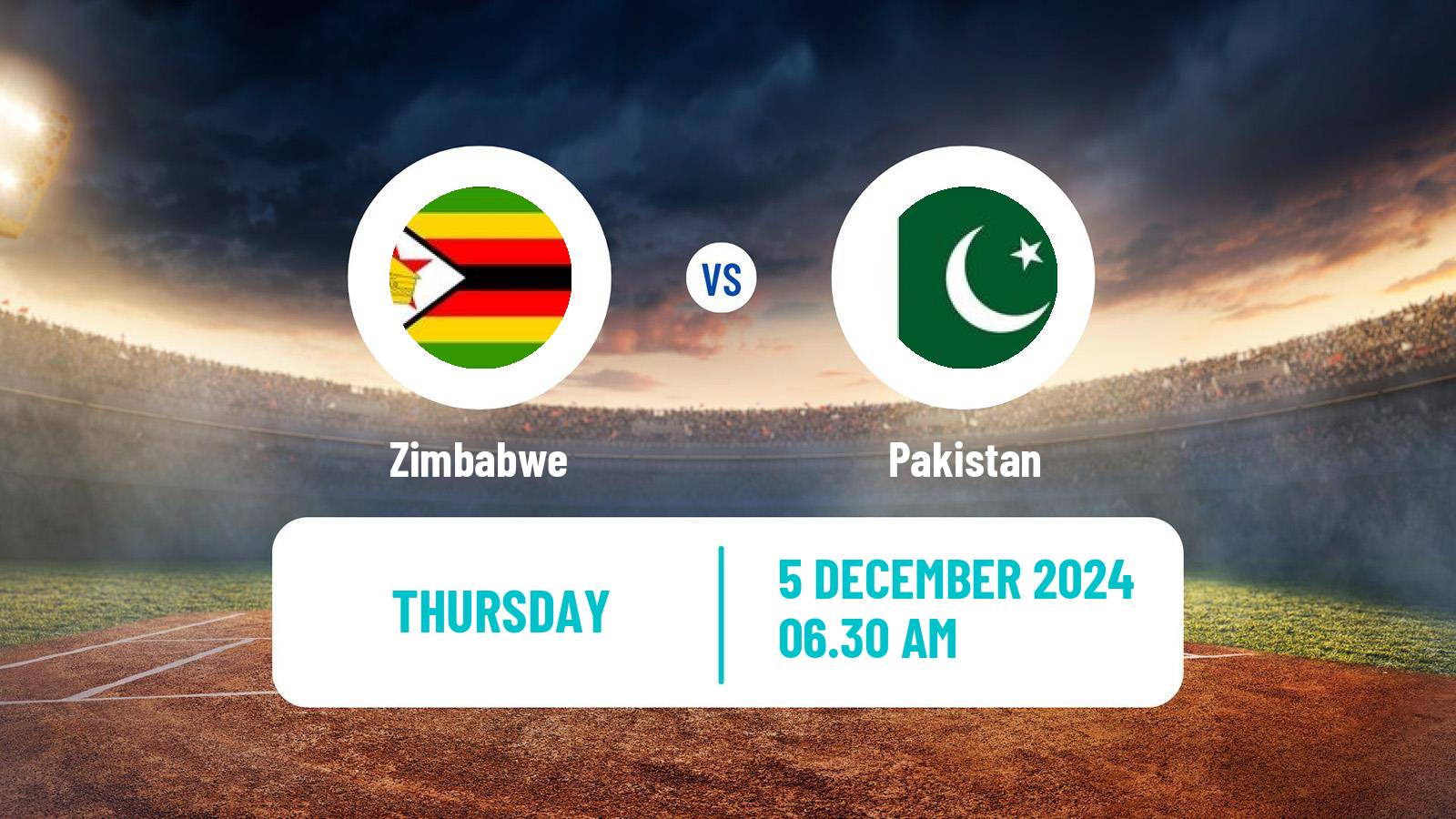 Cricket Twenty20 International Zimbabwe - Pakistan