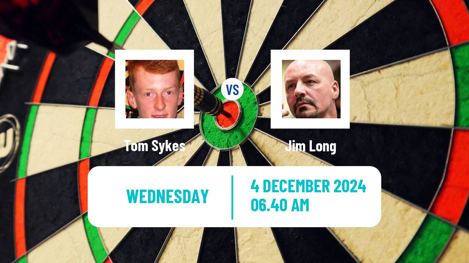 Darts Modus Super Series Tom Sykes - Jim Long