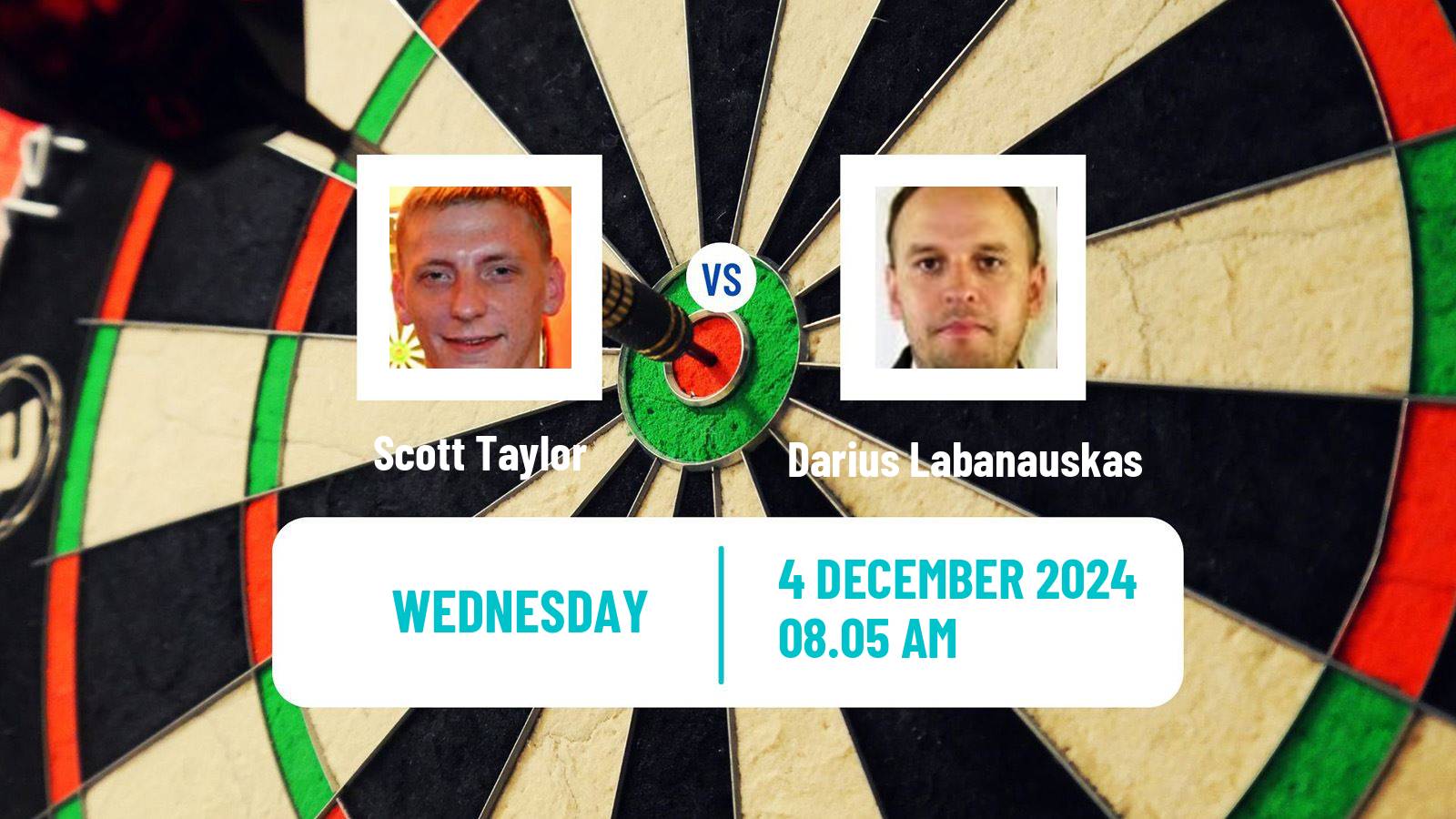 Darts Modus Super Series Scott Taylor - Darius Labanauskas