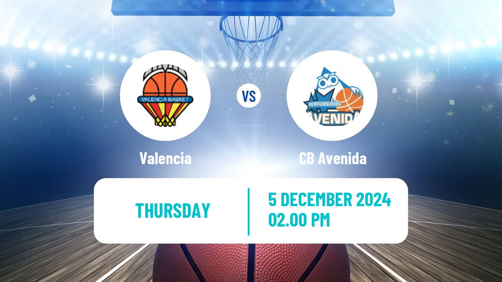 Basketball Spanish Liga Femenina Basketball Valencia - CB Avenida