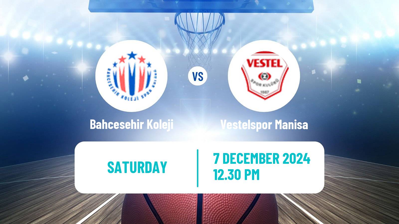 Basketball Turkish Basketball Super Ligi Bahcesehir Koleji - Vestelspor Manisa