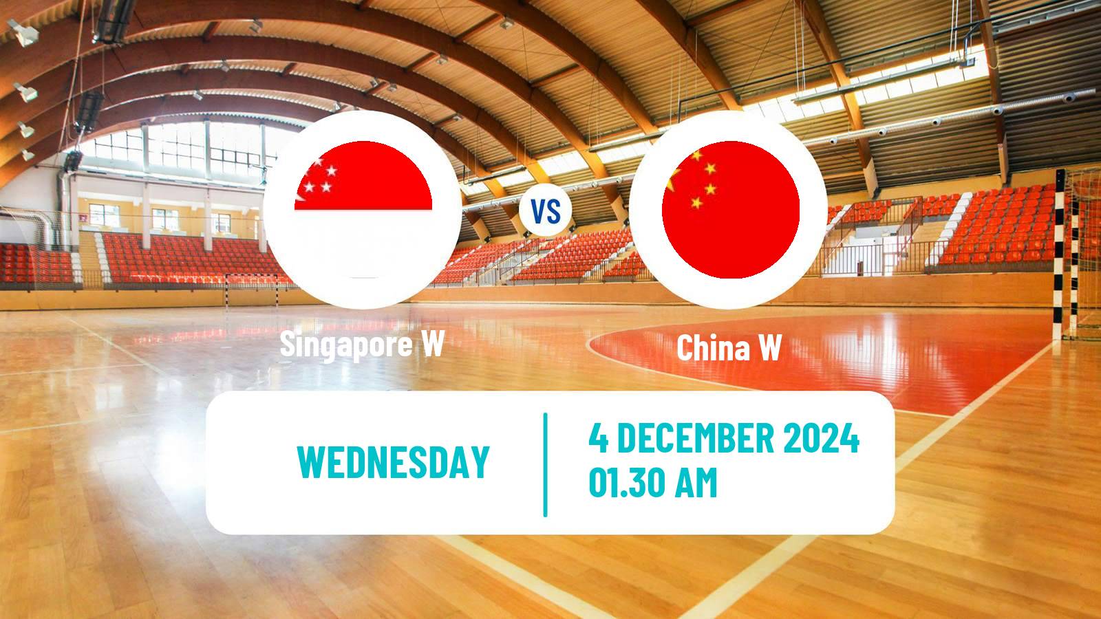 Handball Asian Championship Handball Women Singapore W - China W