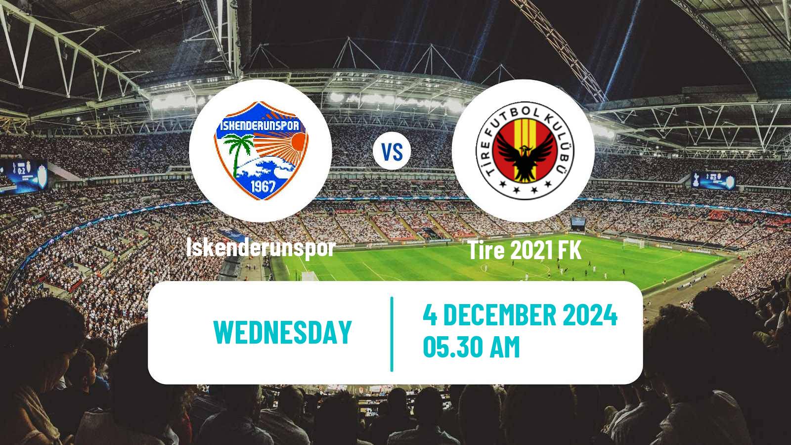 Soccer Turkish Cup Iskenderunspor - Tire 2021