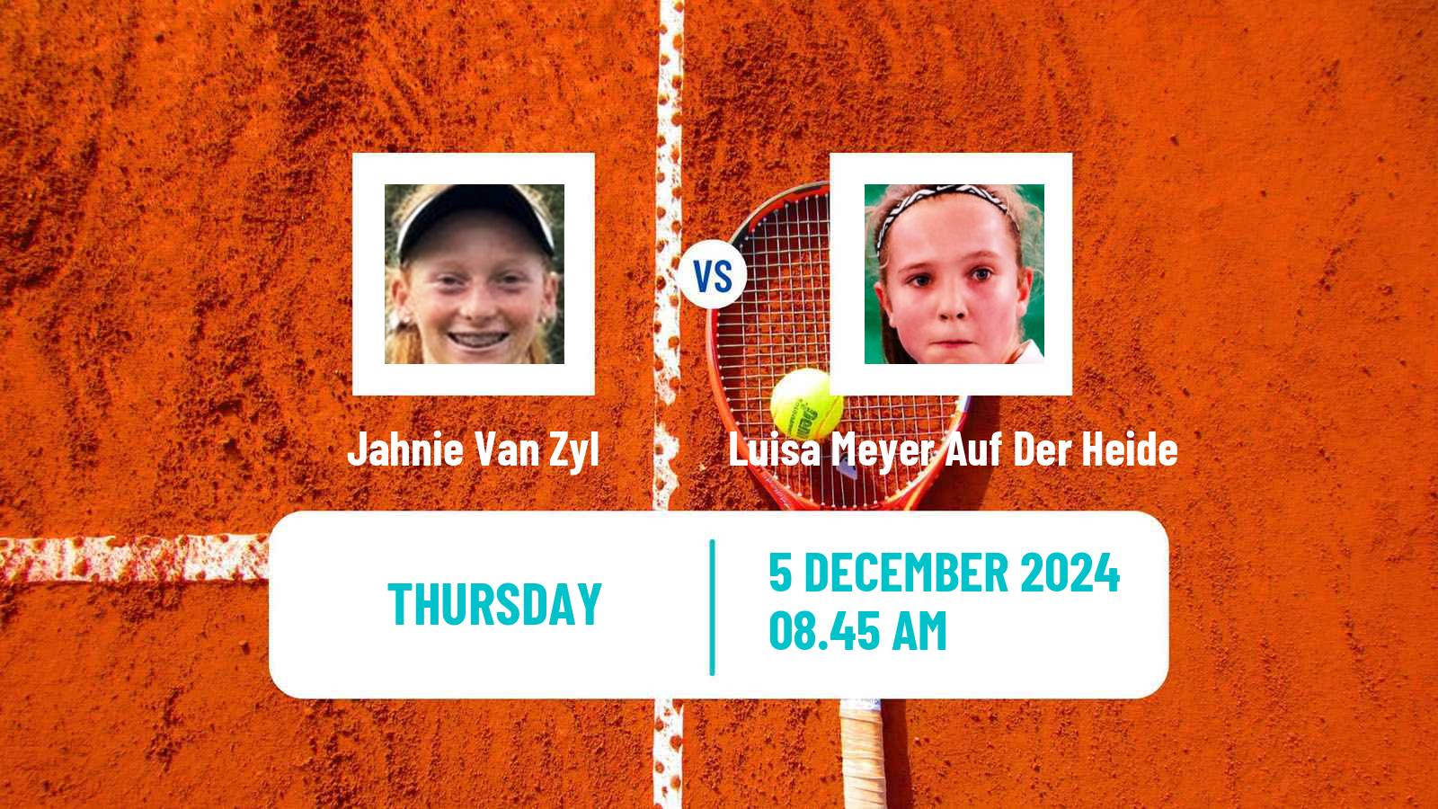 Tennis ITF W15 Stellenbosch Women Jahnie Van Zyl - Luisa Meyer Auf Der Heide