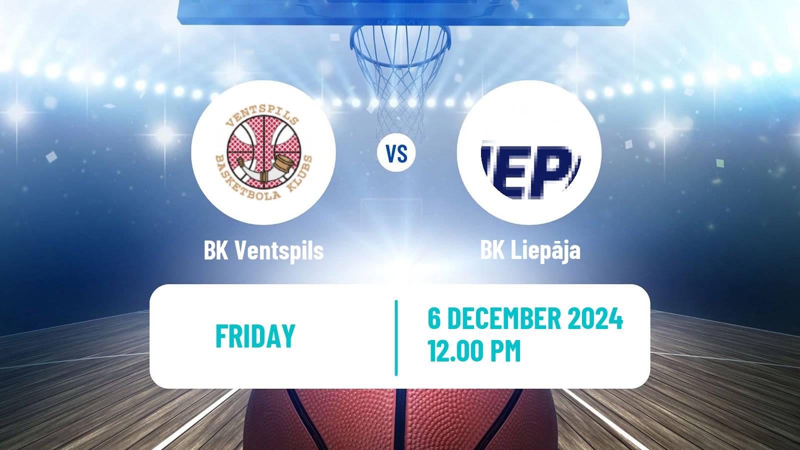 Basketball Estonian–Latvian Basketball League BK Ventspils - Liepāja