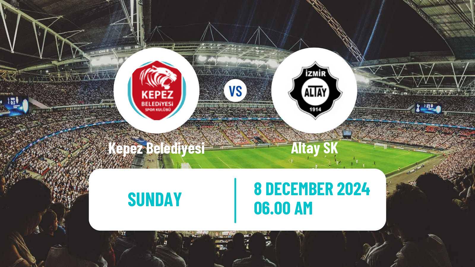 Soccer Turkish Second League White Group Kepez Belediyesi - Altay