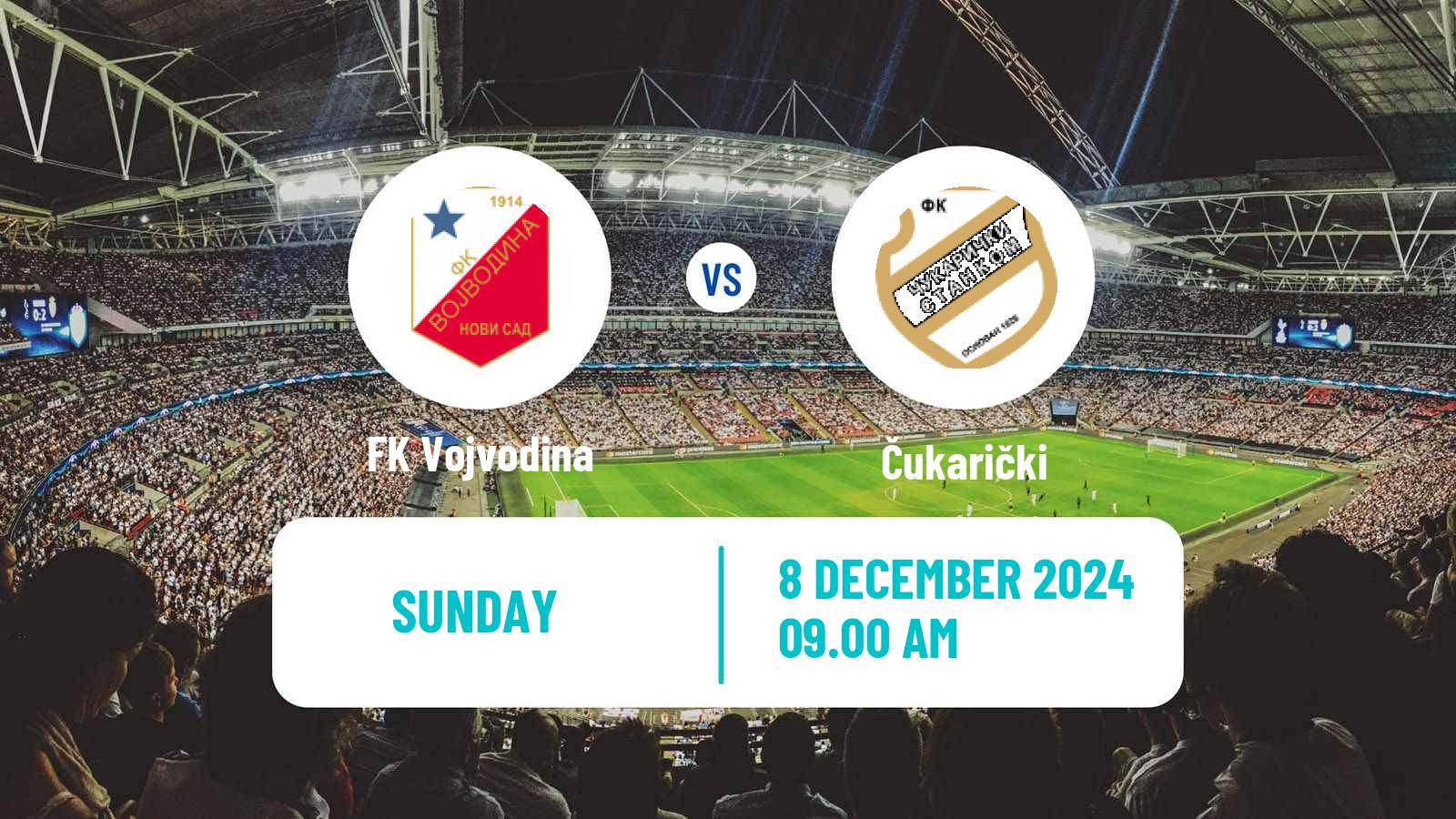 Soccer Serbian Superliga Vojvodina - Čukarički