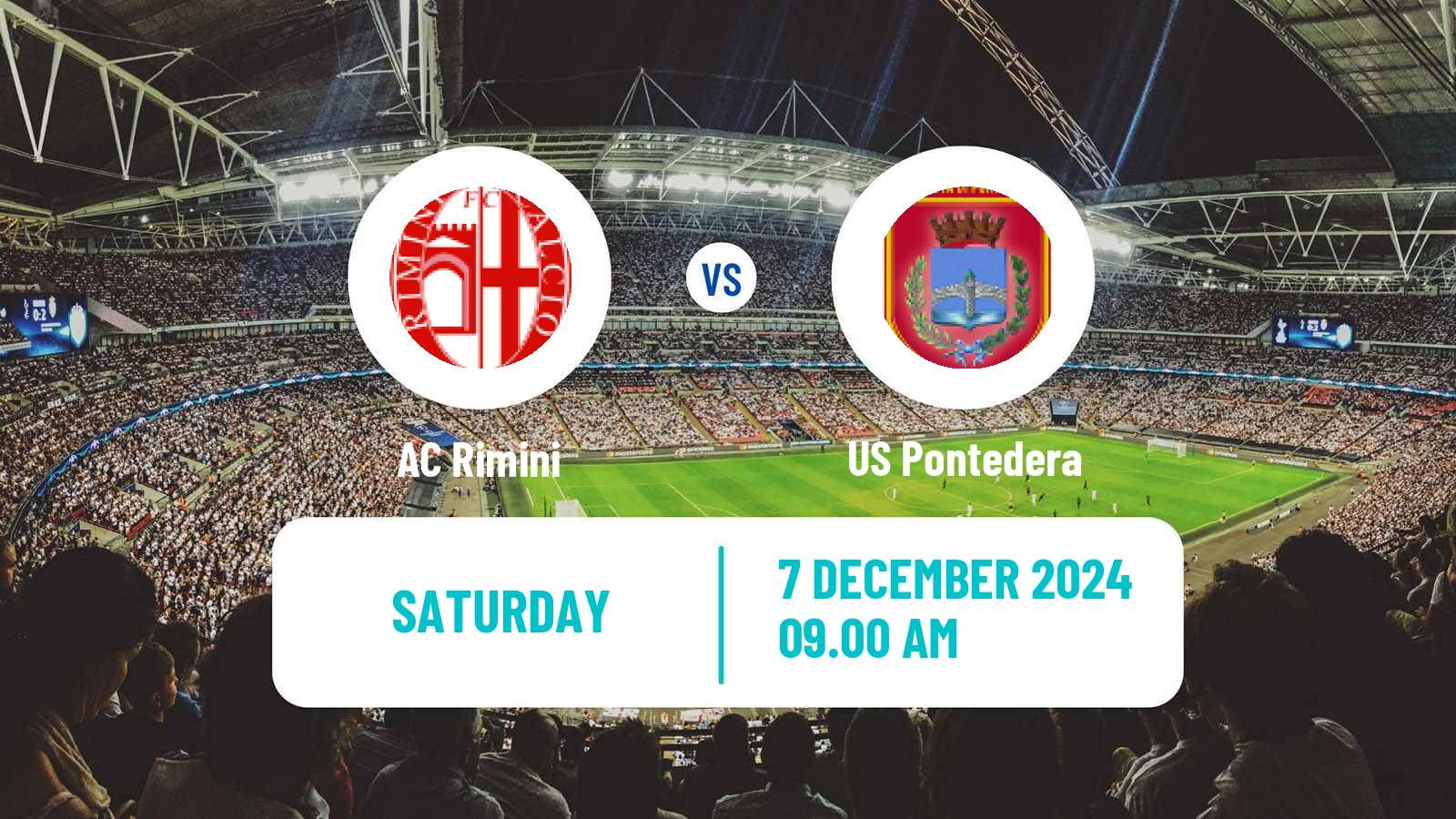 Soccer Italian Serie C Group B Rimini - Pontedera