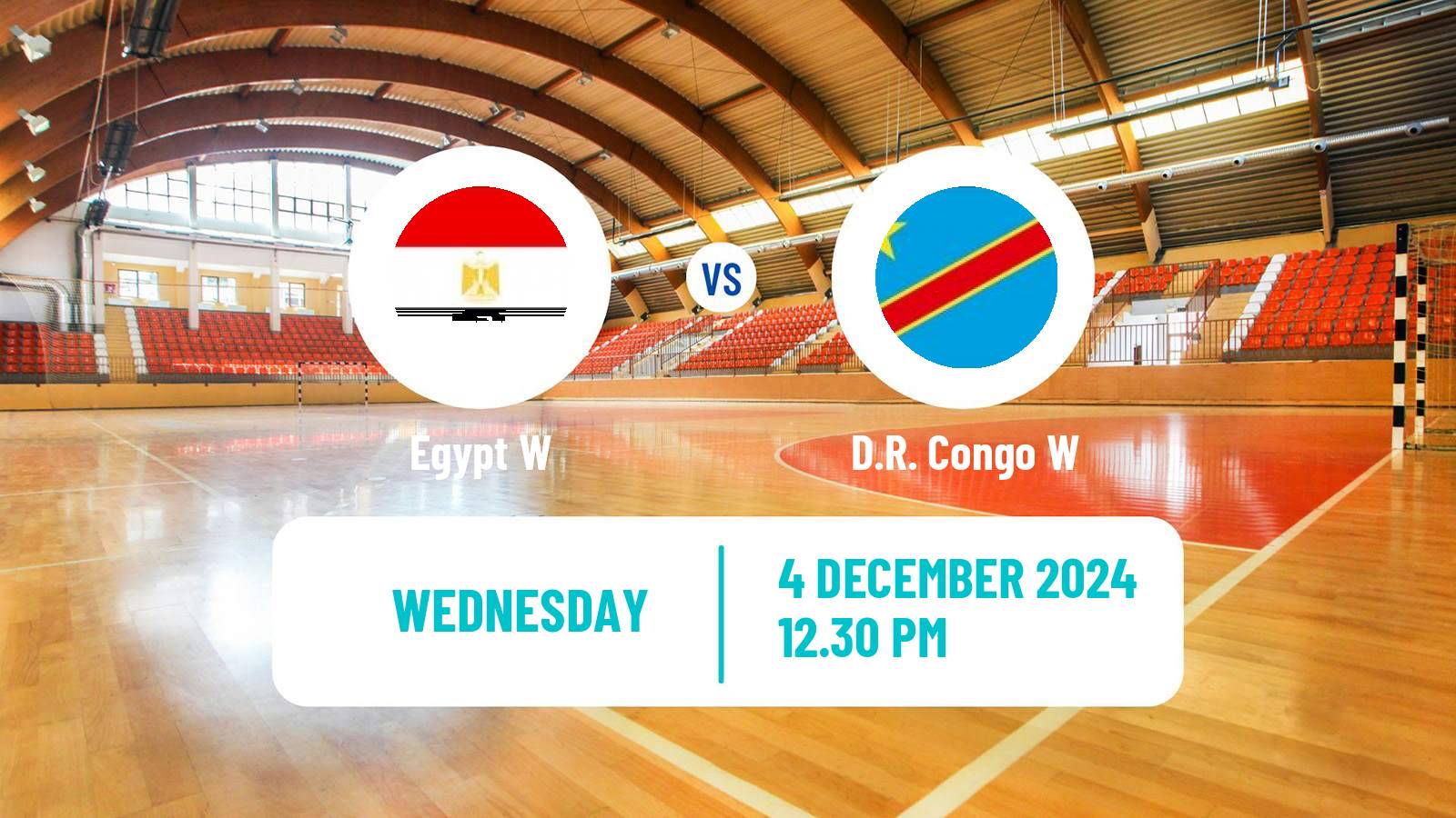 Handball African Championship Handball Women Egypt W - D.R. Congo W