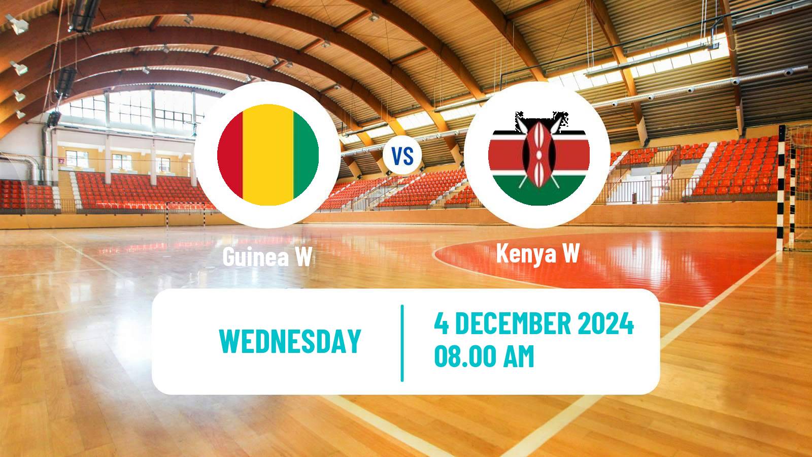 Handball African Championship Handball Women Guinea W - Kenya W