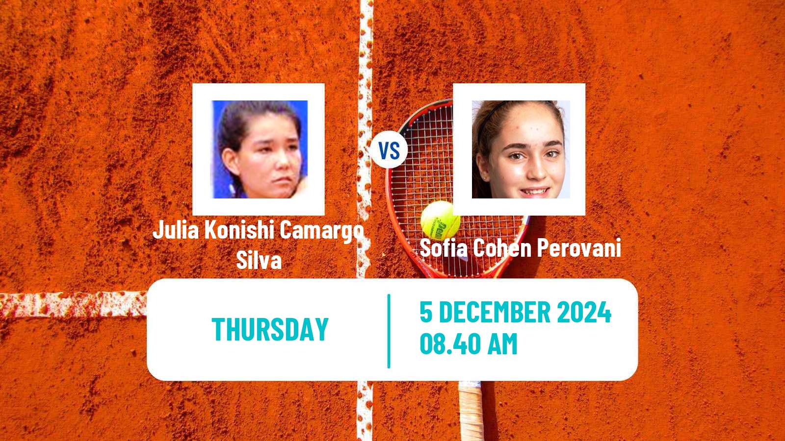 Tennis ITF W15 Joinville Women Julia Konishi Camargo Silva - Sofia Cohen Perovani