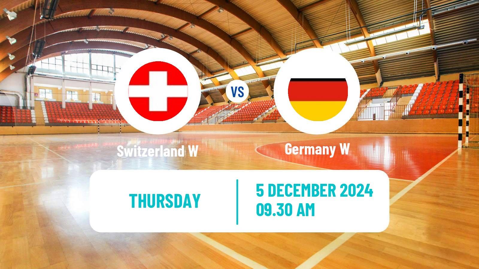 Handball Handball European Championship Women Switzerland W - Germany W