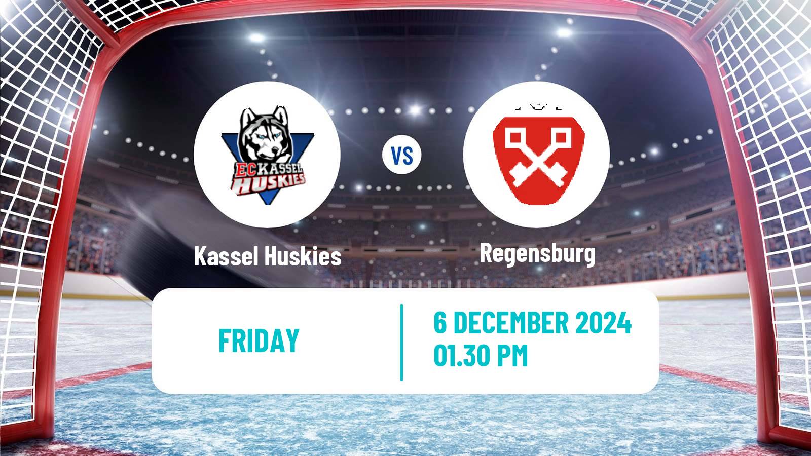 Hockey German DEL2 Kassel Huskies - Regensburg