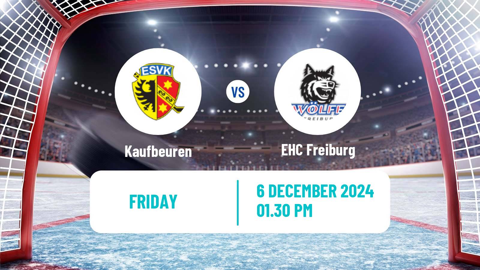 Hockey German DEL2 Kaufbeuren - EHC Freiburg