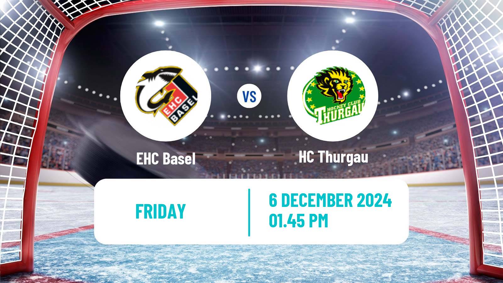 Hockey Swiss League Hockey EHC Basel - Thurgau