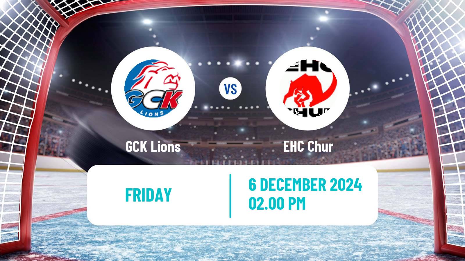 Hockey Swiss League Hockey GCK Lions - Chur