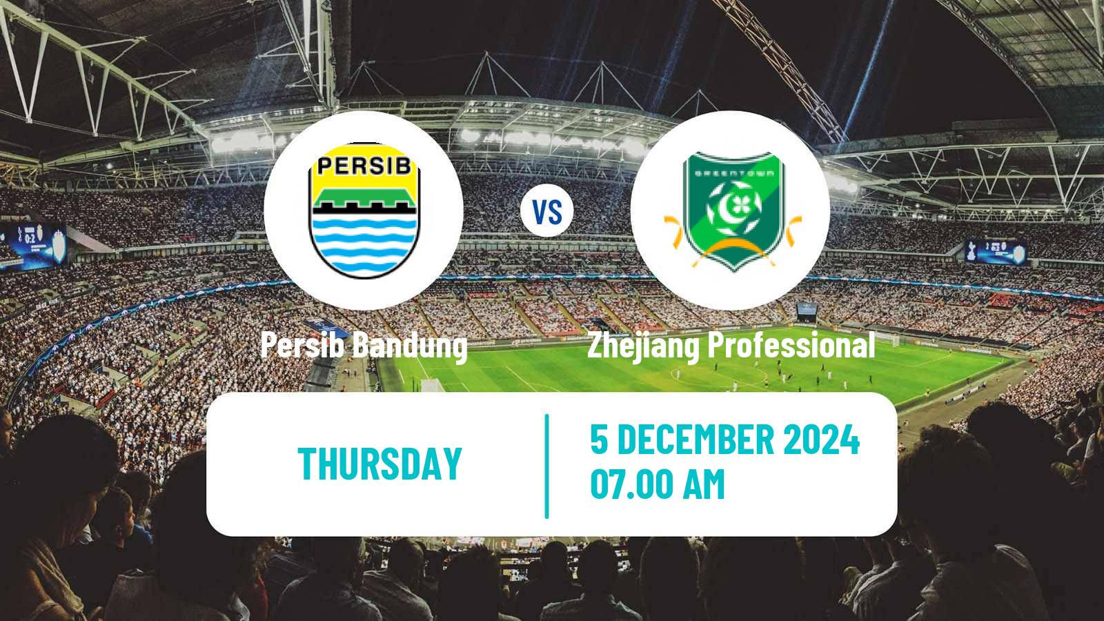 Soccer AFC Champions League 2 Persib Bandung - Zhejiang Professional