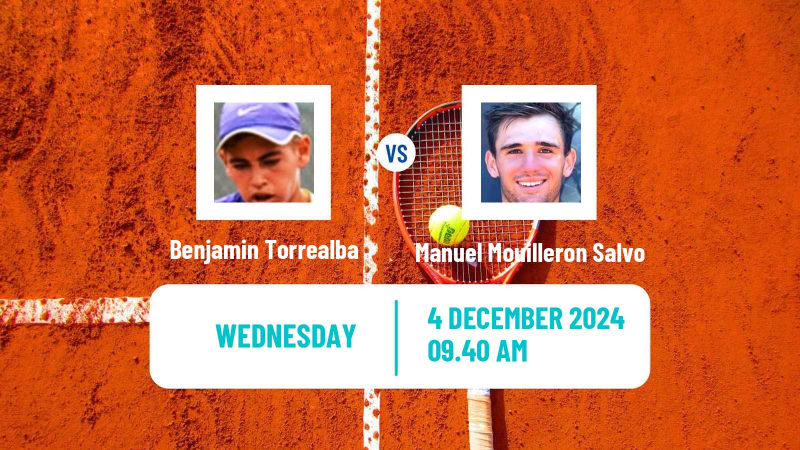 Tennis ITF M15 Santiago 3 Men Benjamin Torrealba - Manuel Mouilleron Salvo