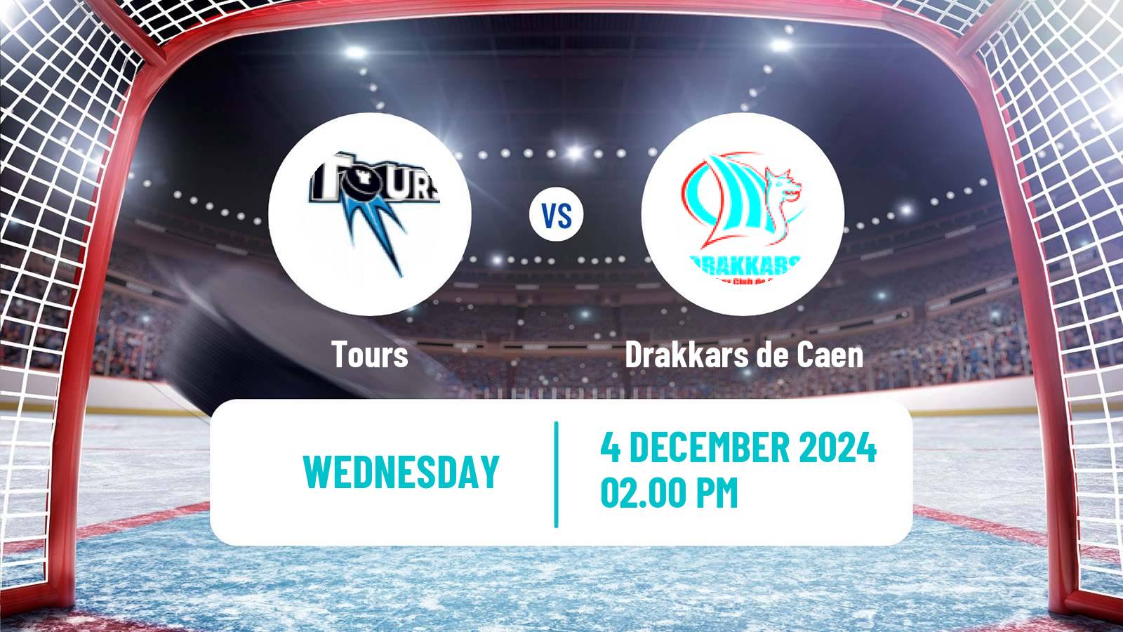 Hockey French D1 Ice Hockey Tours - Drakkars de Caen