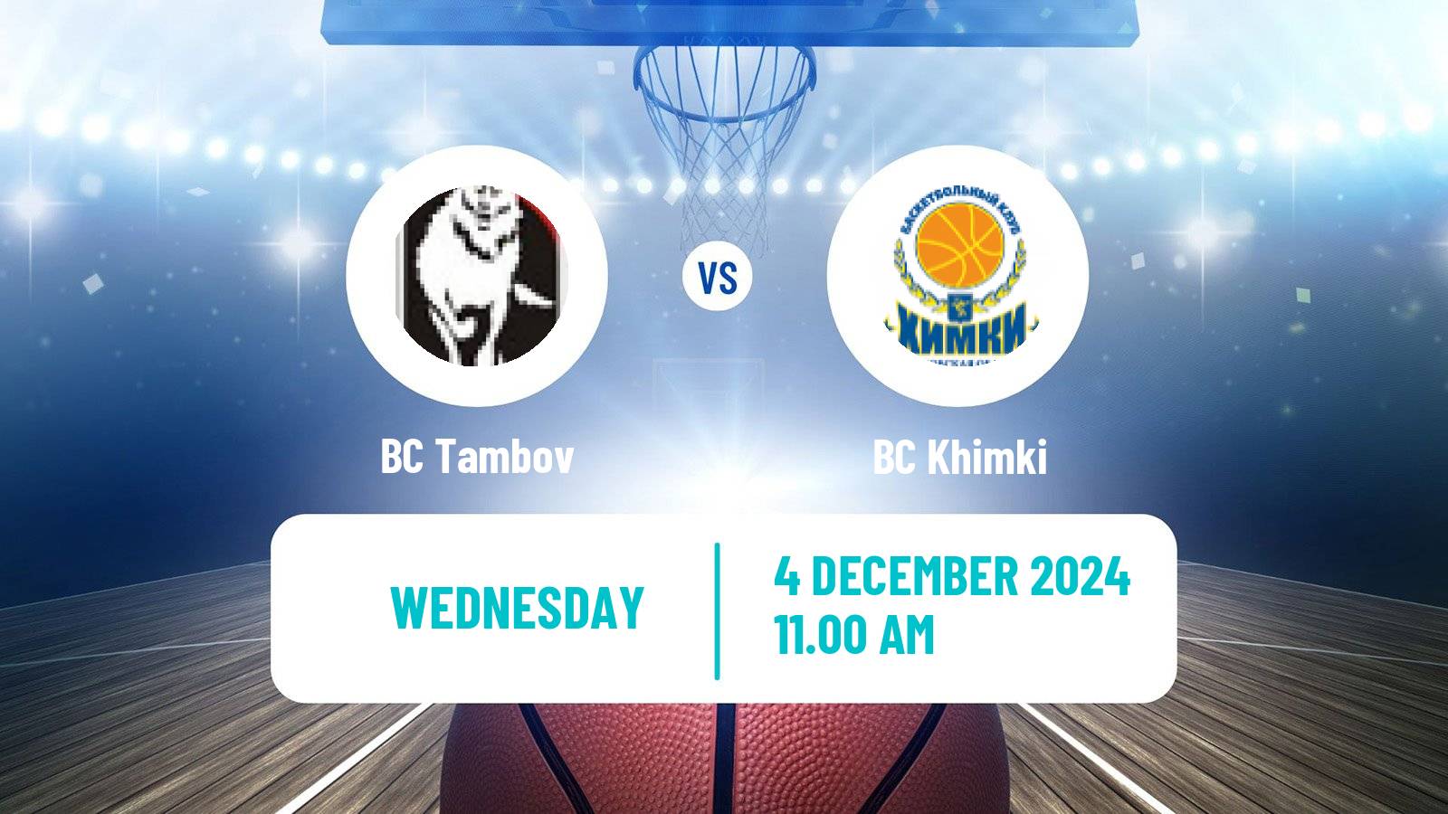 Basketball Russian Cup Basketball Tambov - BC Khimki