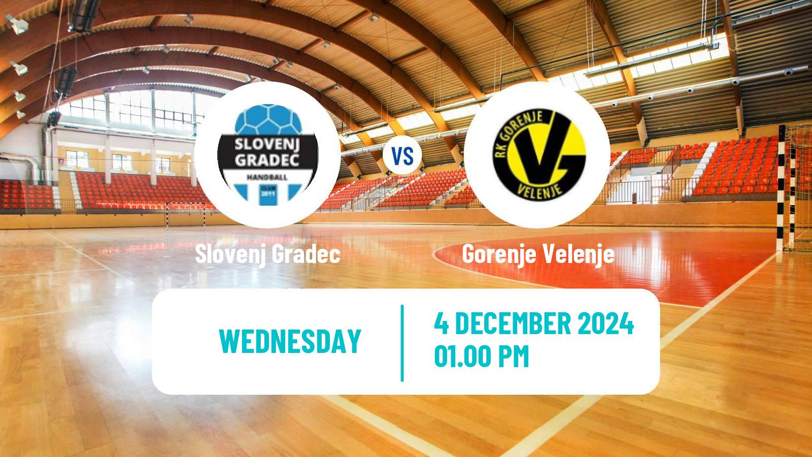 Handball Slovenian Cup Handball Slovenj Gradec - Gorenje Velenje