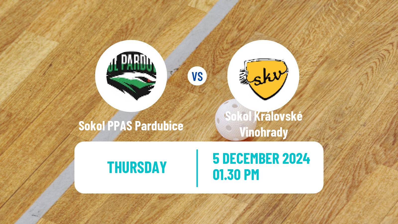 Floorball Czech Cup Floorball Sokol PPAS Pardubice - Sokol Královské Vinohrady