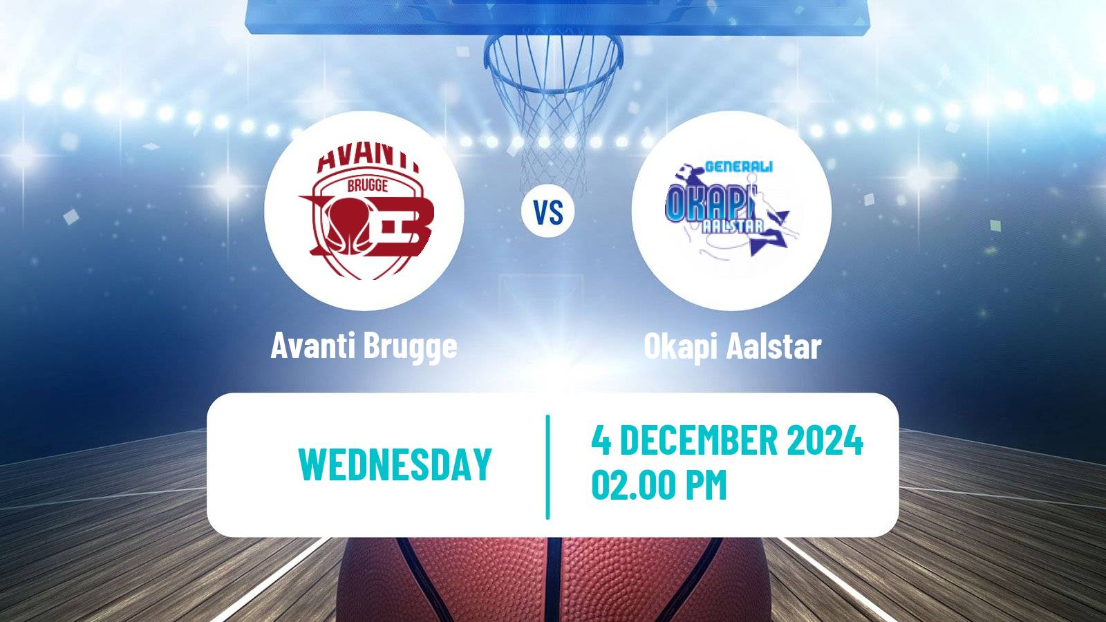 Basketball Belgian Cup Basketball Avanti Brugge - Okapi Aalstar