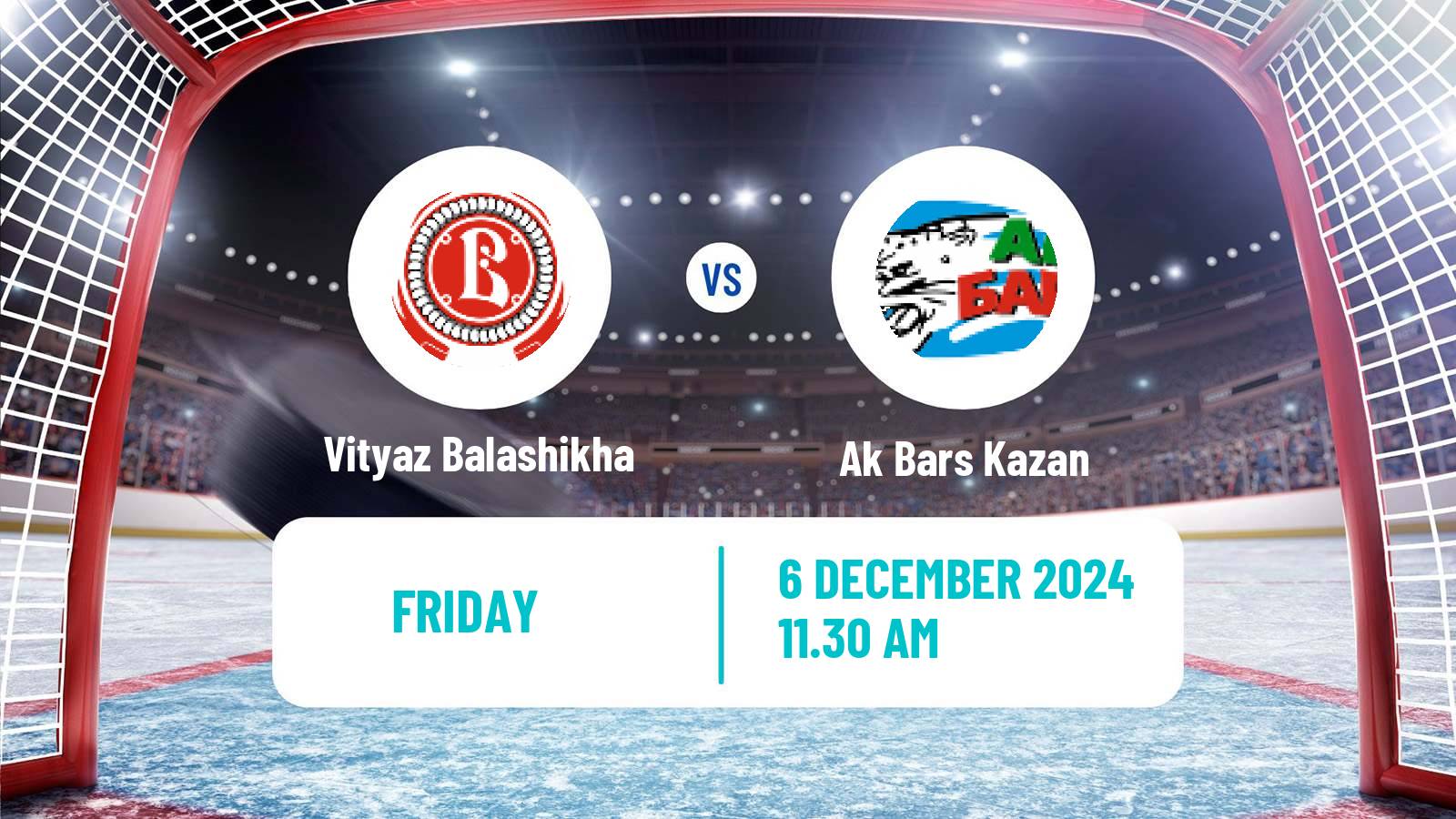 Hockey KHL Vityaz Balashikha - Ak Bars Kazan