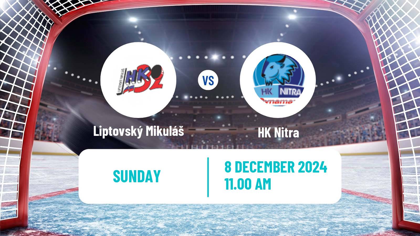 Hockey Slovak Extraliga Liptovský Mikuláš - Nitra