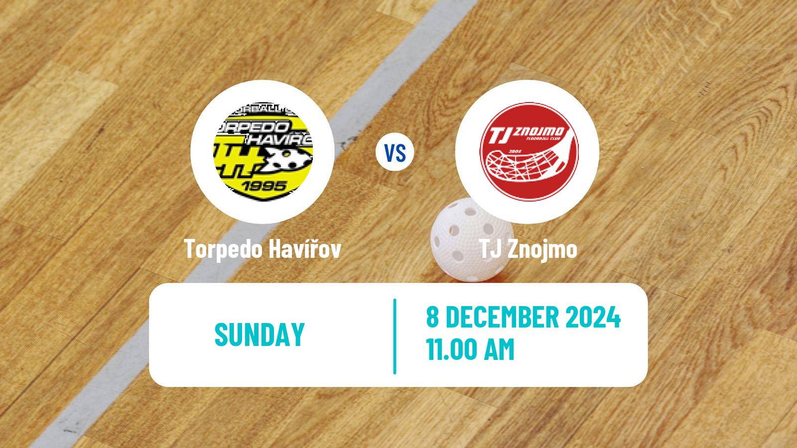 Floorball Czech 1 Liga Floorball Torpedo Havířov - Znojmo