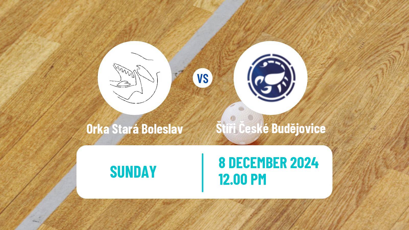 Floorball Czech 1 Liga Floorball Orka Stará Boleslav - Štíři České Budějovice