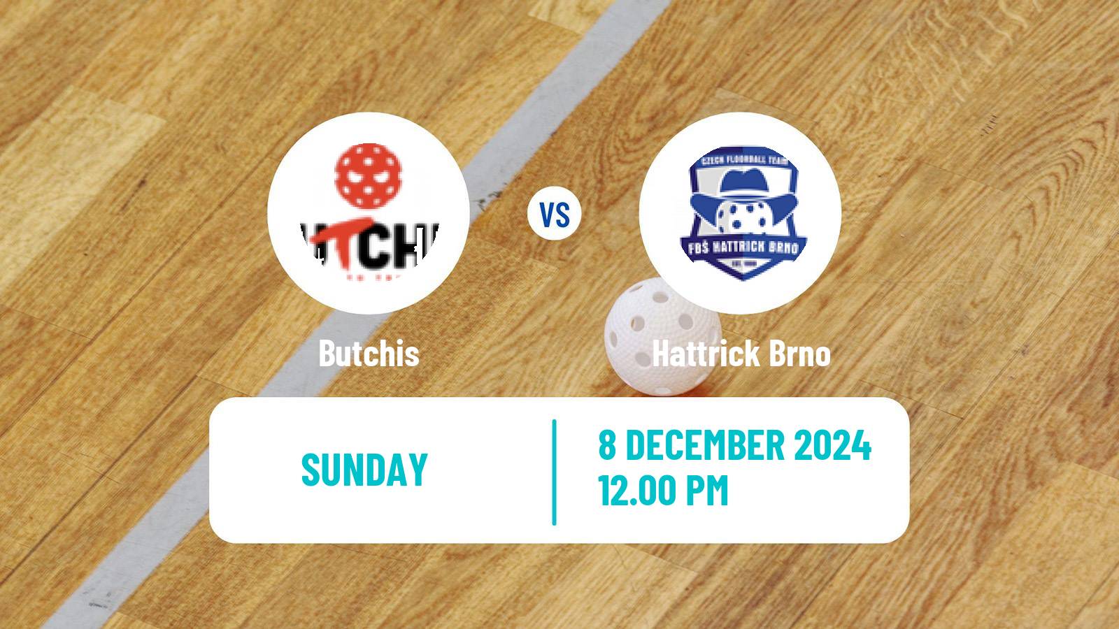 Floorball Czech 1 Liga Floorball Butchis - Hattrick Brno