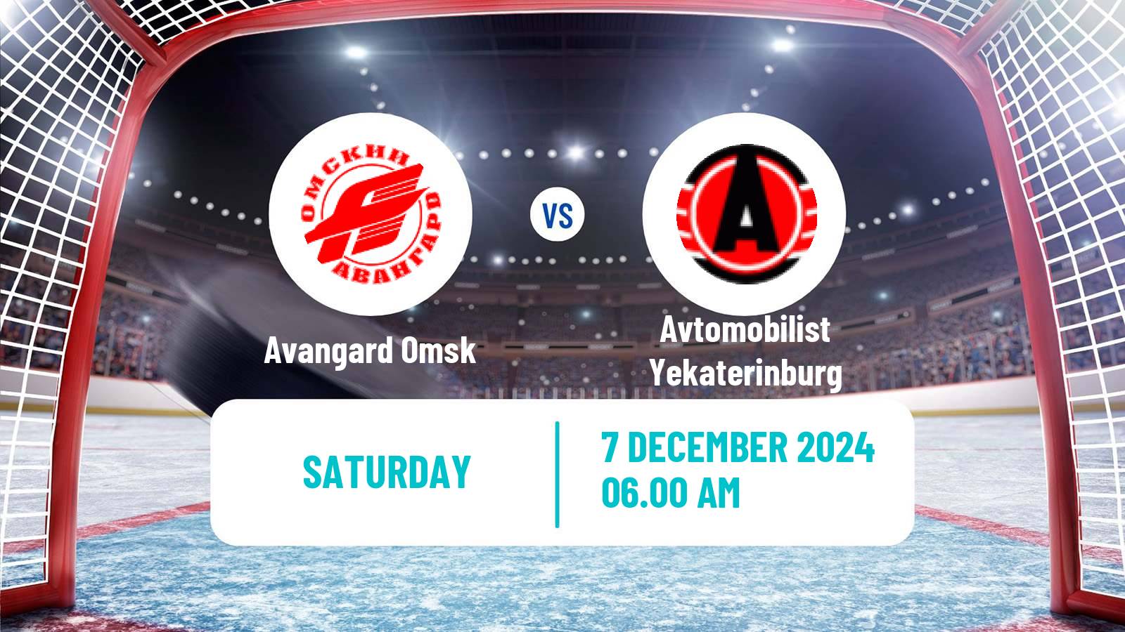 Hockey KHL Avangard Omsk - Avtomobilist Yekaterinburg