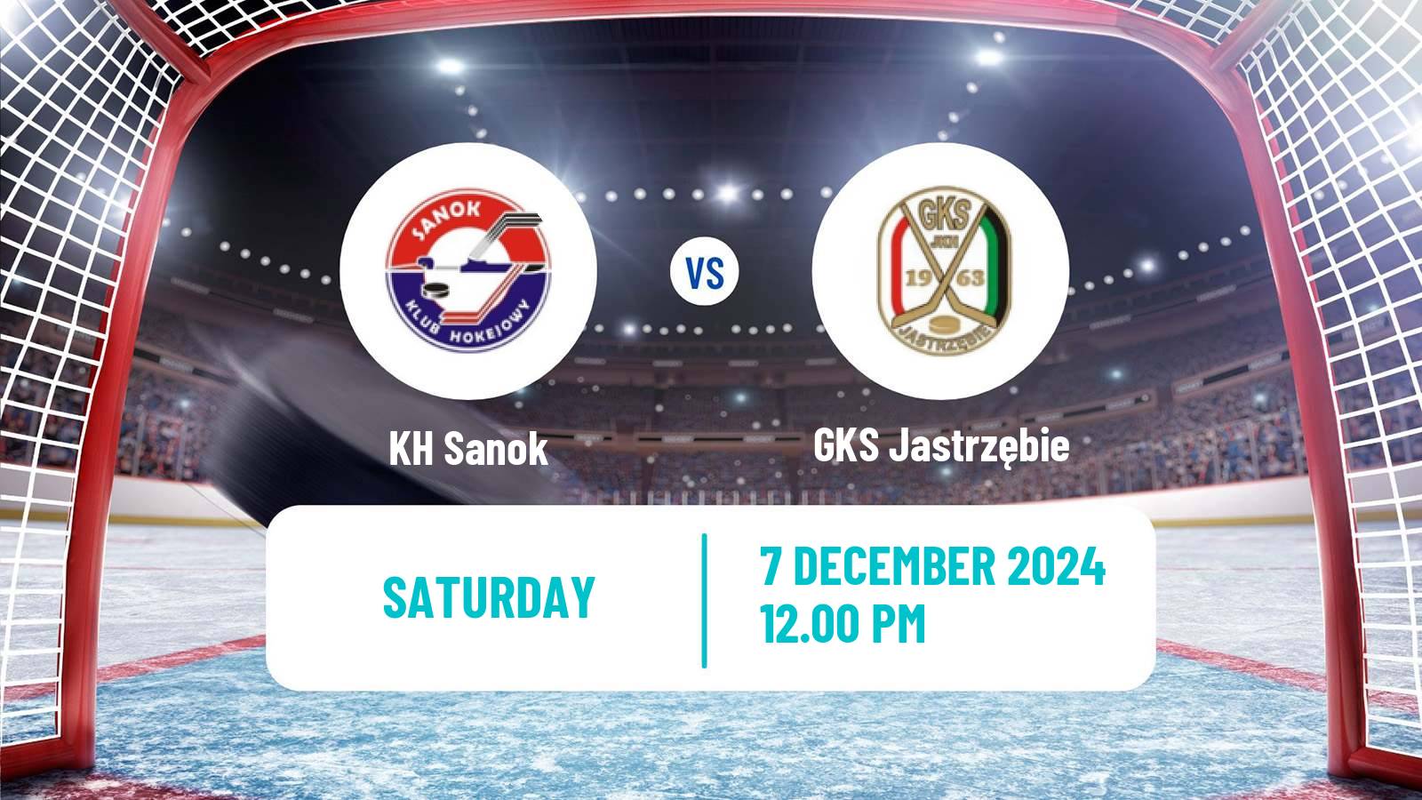 Hockey Polska Liga Hokejowa KH Sanok - GKS Jastrzębie