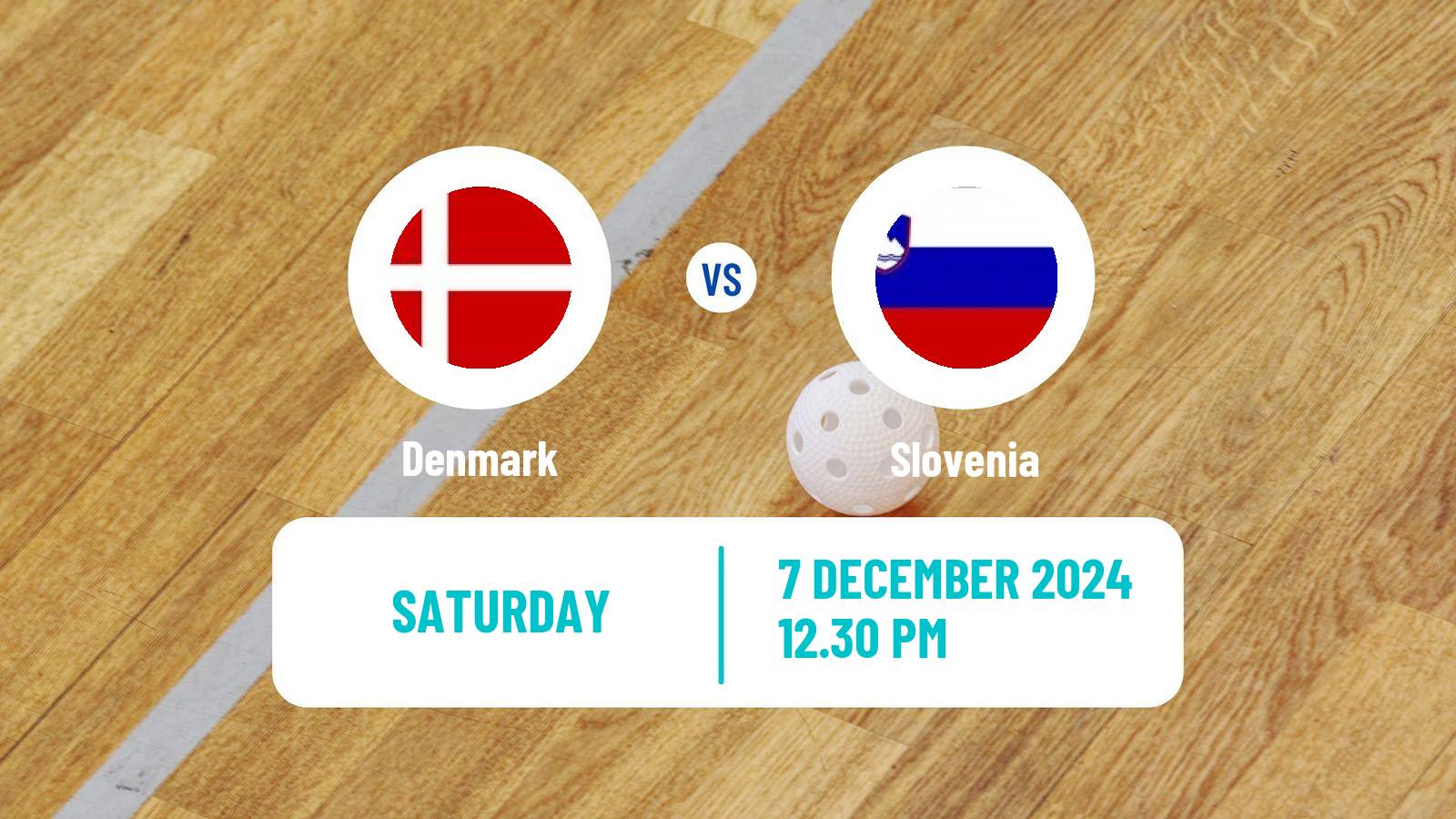 Floorball World Championship Floorball Denmark - Slovenia