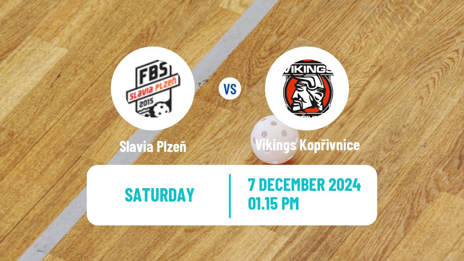 Floorball Czech 1 Liga Floorball Slavia Plzeň - Vikings Kopřivnice